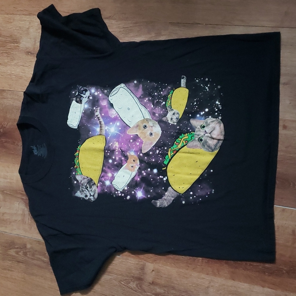 Taco& Burrito cat Tshirt